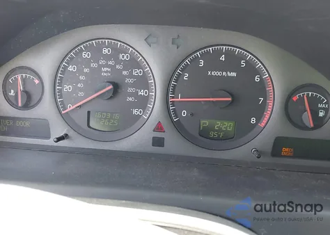 2002 Volvo V70 2.4 from USA, damaged, VIN YV1SW61R321196000